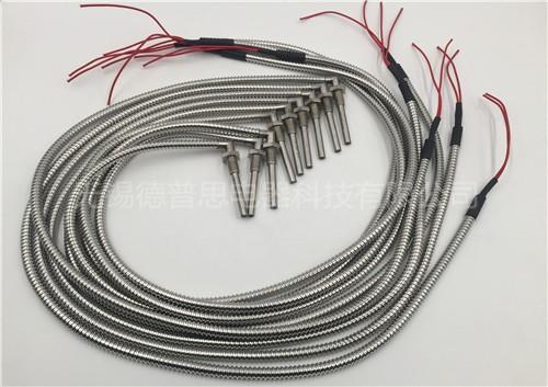 帶引線護(hù)套單頭電加熱管